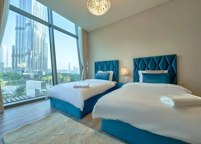 Magnificent Stunning 3 Bedroom With Burj Khalifa View